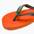 Șlapi Havaianas Brasil Logo sunset orange 7