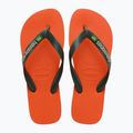 Șlapi Havaianas Brasil Logo sunset orange 10