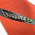 Șlapi Havaianas Brasil Logo sunset orange 12