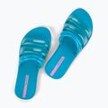 Șlapi de plajă Ipanema Puffer Slide albastru/roz pentru femei 8