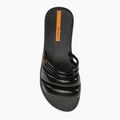 Papuci de plajă Ipanema Puffer Slide pentru femei, negru/portocaliu 5