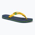 Papuci pentru bărbați Ipanema Clas Brasil II AD blue/yellow