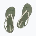 Sandale Ipanema Salty II pentru femei, verde / bej / argintiu 8