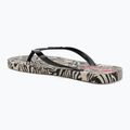 Șlapi pentru femei Ipanema Animal Print VI beige/black/pink 3