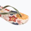 Papuci pentru femei Ipanema Verao Tropical beige/green 7