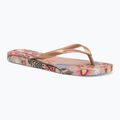 Papuci pentru femei Ipanema Verao Tropical beige/gold