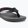 Șlapi pentru bărbați RIDER Impulse Graphic dark grey/black/red 7