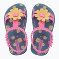 Sandale Ipanema Daisy Baby albastru/roz/galben 2