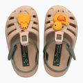 Sandale Ipanema Summer XV Baby bej deschis/verde/galben 2