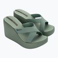 Papuci pentru femei Ipanema High Fashion II Slide green/glitter green/grey 8