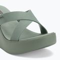 Papuci pentru femei Ipanema High Fashion II Slide green/glitter green/grey 7