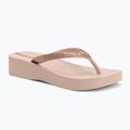 Șlapi pentru femei Ipanema Mesh Chic Plat pink/glitter pink