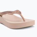 Șlapi pentru femei Ipanema Mesh Chic Plat pink/glitter pink 7