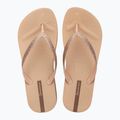 Flip flops pentru femei Ipanema Mesh Chic Plat bej/glitter bej 2