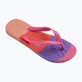 Șlapi Havaianas Top Logomania Colors II pink flux 8