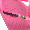 Șlapi Havaianas Brasil Logo Neon pink flux / pink flux 12