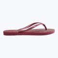 Papuci pentru femei  Havaianas Slim Gloss amaranth 2