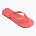 Papuci Havaianas Brasil Logo tropical coral