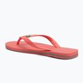 Papuci Havaianas Brasil Logo tropical coral 3