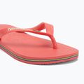 Papuci Havaianas Brasil Logo tropical coral 7