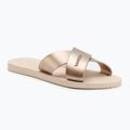 Papuci pentru femei Havaianas Aqua Metallic beige