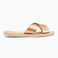 Papuci pentru femei Havaianas Aqua Metallic golden 2