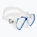Mască de snorkeling pentru copii Mares Zephir JR blue/clear