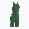 Costum de baie HEAD Liquidfire Knee Wiz Open Back OL verde 452483 7