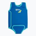 Combinezon de înot pentru copii Mares Baby Wrap blue