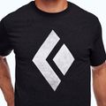 Tricou de alpinism pentru bărbați Black Diamond Chalked Up negru APUO950002 3