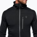 Hanorac de trekking pentru bărbați Black Diamond Coefficient Fleece Hoody negru AP7440200002LRG1 4