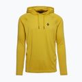 Bluză de trekking pentru bărbați Black Diamond Crag Hoody galbenă AP7520007006