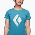 Tricou de alpinism pentru femei Black Diamond Chalked Up albastru AP730052404055LRG1 3