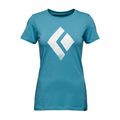 Tricou de alpinism pentru femei Black Diamond Chalked Up albastru AP730052404055LRG1 4