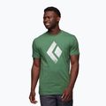 Tricou de alpinism pentru bărbați Black Diamond Chalked Up verde APUO95303050LRG1