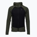 Tricou de trekking pentru bărbați Black Diamond Coefficient LT Hybrid tundra/negru 7