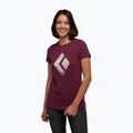 Tricou de alpinism pentru femei Black Diamond Chalked Up violet AP7300525016LRG1