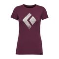 Tricou de alpinism pentru femei Black Diamond Chalked Up violet AP7300525016LRG1 4