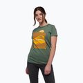 Tricou de alpinism pentru femei Black Diamond Leveled Landscape verde AP7302493053LRG1