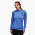 Bluză de trekking pentru femei Black Diamond Alpenglow Hoody albastră AP7520804063