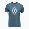 Tricou pentru bărbați Black Diamond Chalked Up 2.0 creek blue 4