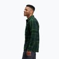 Tricou de trekking pentru bărbați Black Diamond Project Heavy Flannel palm green/anthracite plaid 3