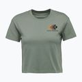Tricou pentru femei Black Diamond Faded Crop laurel green 4