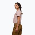 Tricou pentru femei Black Diamond Faded Crop pale mauve 2