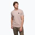 Tricou pentru bărbați Black Diamond Equipmnt For Alpinist pale mauve