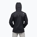 Geacă de ploaie pentru bărbați Black Diamond Fineline Stretch black 2