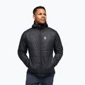Geacă izolată pentru bărbați Black Diamond Solution 2.0 Hoody black