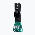 Set de bucle pentru escaladă Black Diamond Hotforge Hybrid Quickpack Set 6 buc. 12 cm clean green