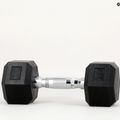 Ganteră cauciucată  TREXO Hex HXD50 5 kg 11