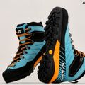 Cizme de trekking pentru femei SCARPA Mescalito TRK GTX turcoaz-negru 61050 11